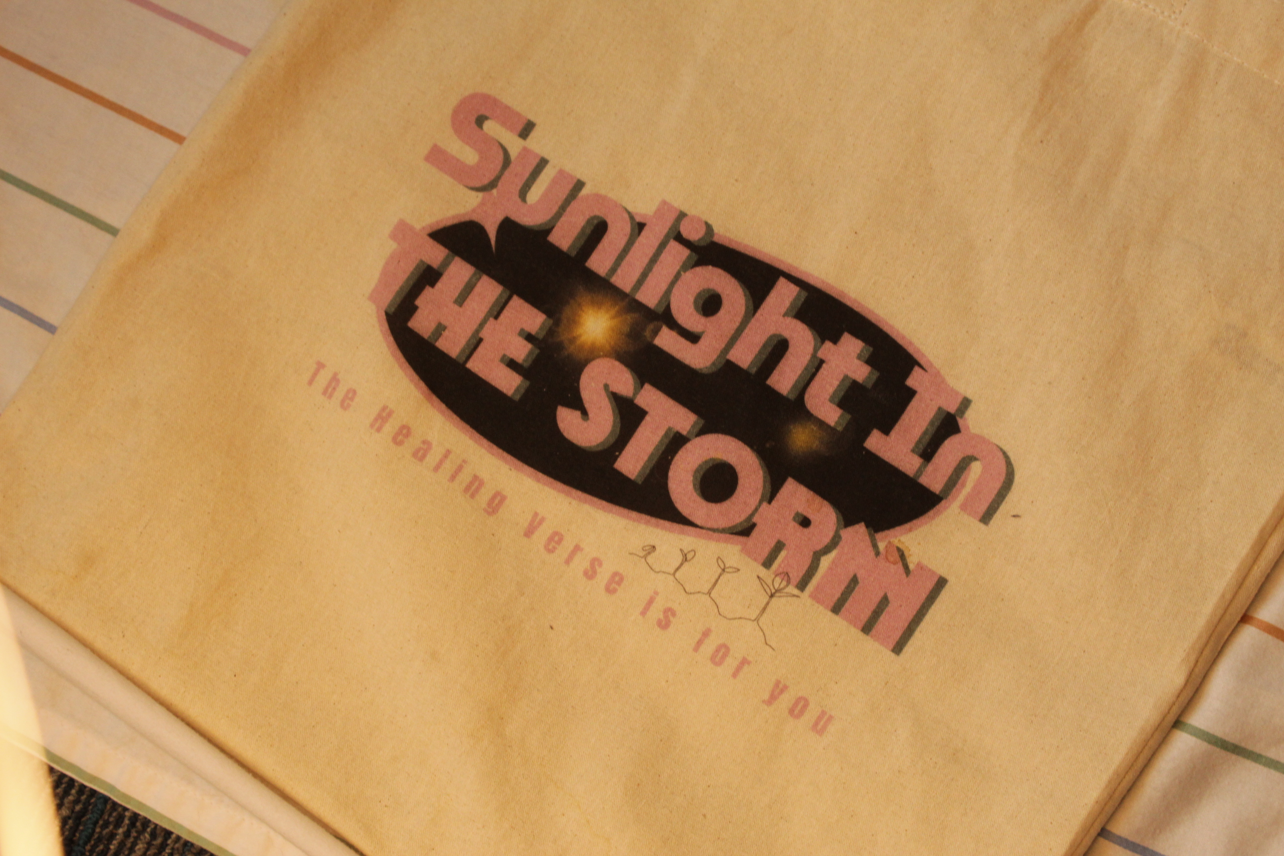 The Tote — a Healing Verse tote bag